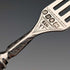 Circa 1851 British antique pure silver christening cutlery, total weight 34g, James Collins