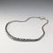 British sterling silver Byzantine chain necklace 54g DK