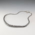 British sterling silver Byzantine chain necklace 54g DK