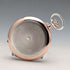 German antique Junghans mechanical pocket watch, silver side hunter case, in good working order