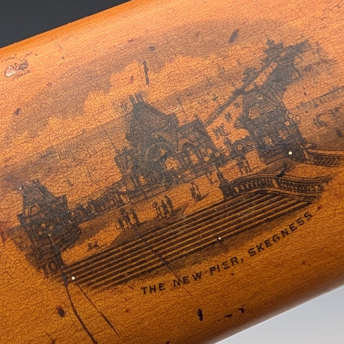 一套 5 件古董英國木製 Mauclin 盒子,約 1900 年製造