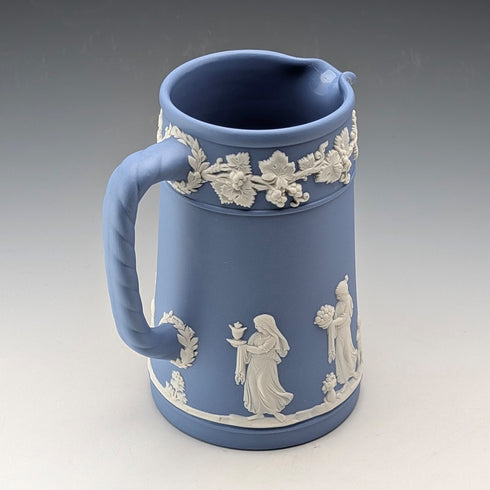 英國復古 Wedgwood Jasperware 淡藍色水壺