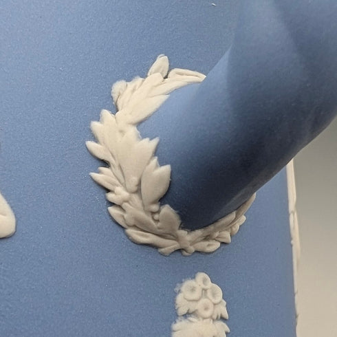 英國復古 Wedgwood Jasperware 淡藍色水壺