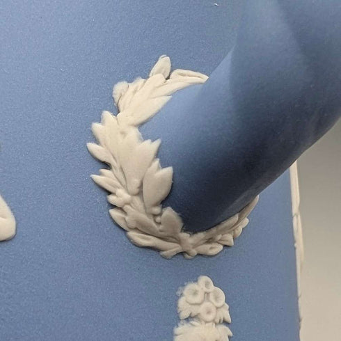 英國復古 Wedgwood Jasperware 淡藍色水壺