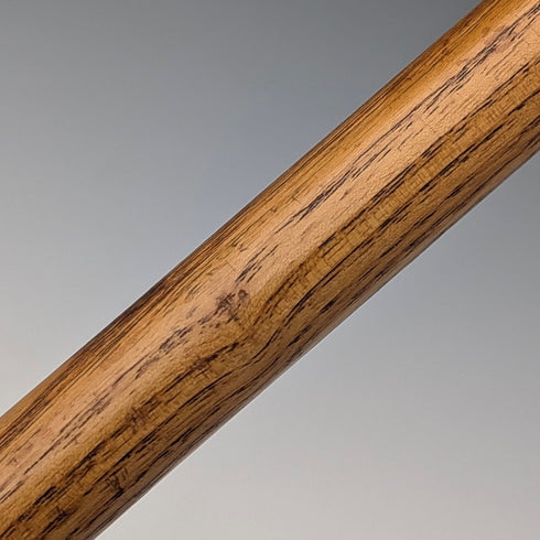 Antique British brown shaft Sunday stick style walking stick 88cm