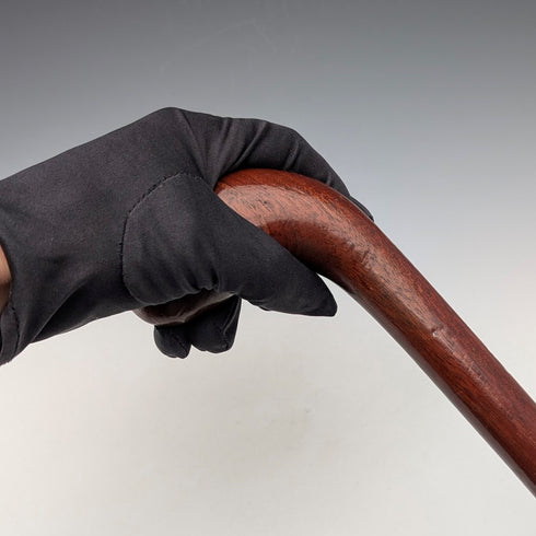 古董英國棕色軸週日手杖風格手杖 88 厘米