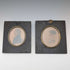 Antique British Miniature Portraits Pair