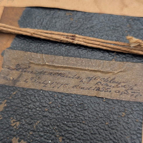 英国アンティーク ミニチュアポートレート 肖像画 ペア