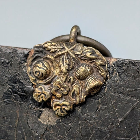 英国アンティーク ミニチュアポートレート 肖像画 ペア