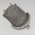 German antique 800 silver mesh wallet with coin purse
