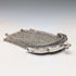 German antique 800 silver mesh wallet with coin purse