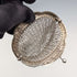 German antique 800 silver mesh wallet with coin purse