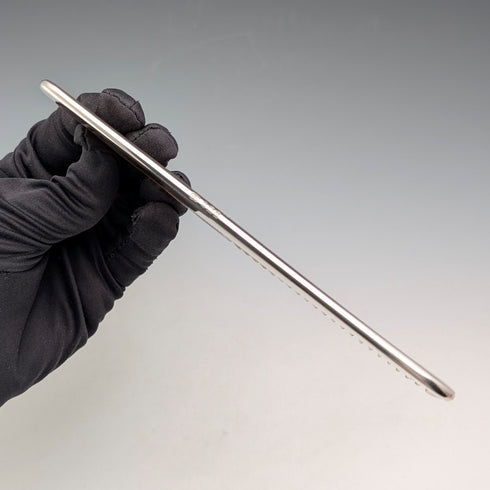 1928 British vintage sterling silver comb by Charles Henry Dumenil