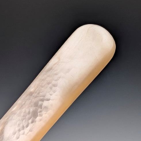 19世紀後半 英国アンティーク 白蝶貝ハンドル ティーカトラリー4ペア Mappin&Webb