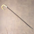Antique British Scottish horn handled shepherd walking stick 92cm