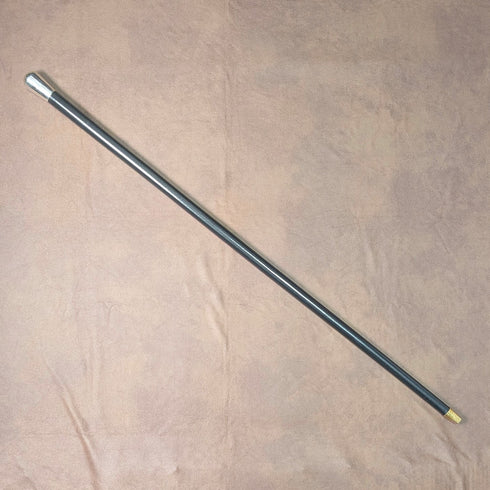 1922 年英國古董黑軸純銀圓柄手杖 92 公分 Robert Pringle