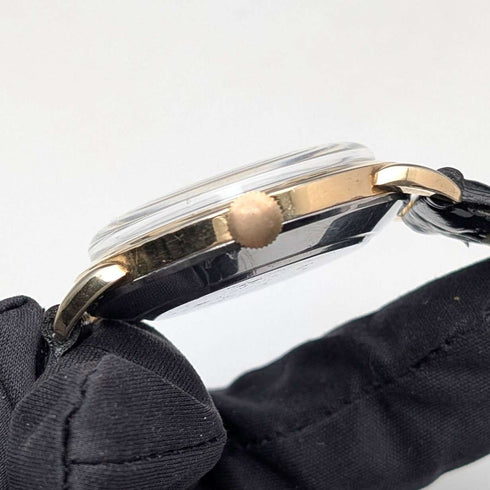 Circa 1970 Girard-Perregaux Automatic Watch Black Dial Cal.08BE680 In good working order
