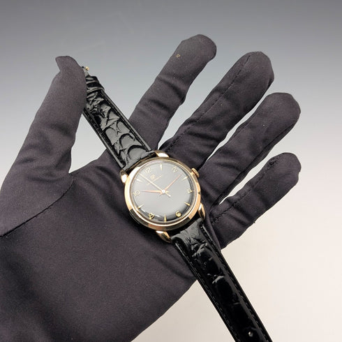 Circa 1970 Girard-Perregaux Automatic Watch Black Dial Cal.08BE680 In good working order