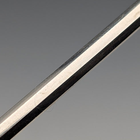 Circa 1900 Antique Push-Pull Pencil Purple Stone