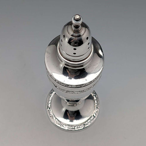Vintage American sterling silver pepperoni spice rack pair 100g by M. FRED HIRSCH