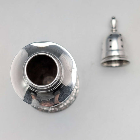 Vintage American sterling silver pepperoni spice rack pair 100g by M. FRED HIRSCH