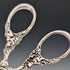 Circa 1900 German antique 800 silver cake tongs