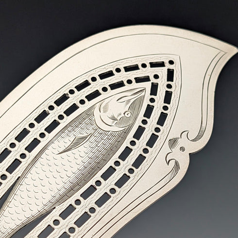 古董英國銀盤魚形餐具一對,約 1895 年,Mappin & Webb