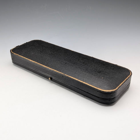 1909年 英国アンティーク 純銀製 クリスニングスプーン John Round&Son ケース入