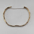 British vintage 10ct rolled gold bracelet with twisted design