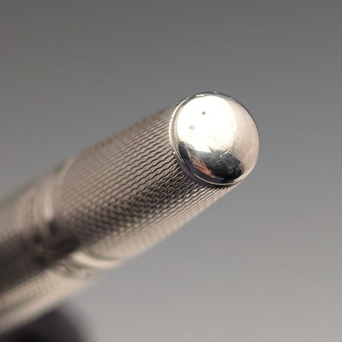 British Vintage Lifelong Sterling Silver Push-Pull Mini Mechanical Pencil