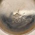 1870 British antique silver plate vase with chinoiserie decoration
