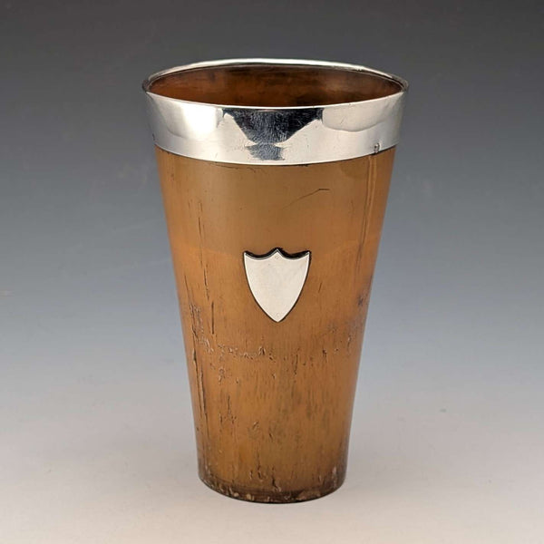 1934 年英國復古純銀角形燒杯,由 William Dunningham 製作