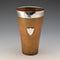 1934 British vintage sterling silver horn beaker cup by William Dunningham