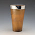 1934 British vintage sterling silver horn beaker cup by William Dunningham