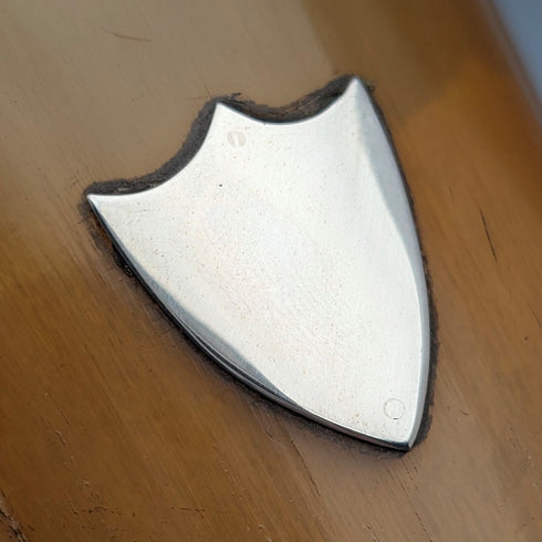 1934 British vintage sterling silver horn beaker cup by William Dunningham