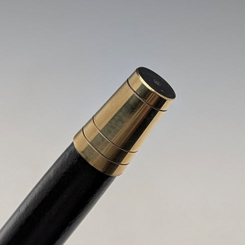 1995 年英國復古黑軸純銀馬頭柄手杖 92 厘米