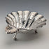 1978 British vintage sterling silver shell-shaped footed dish 124g David Hollander&Son