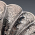 1978 British vintage sterling silver shell-shaped footed dish 124g David Hollander&Son