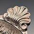 1978 British vintage sterling silver shell-shaped footed dish 124g David Hollander&Son