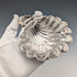 1978 British vintage sterling silver shell-shaped footed dish 124g David Hollander&Son