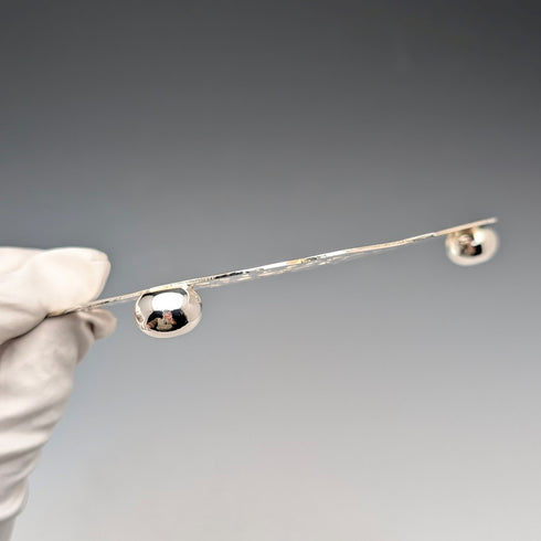 復古英國銀盤三腳架,Trivet,Man Co