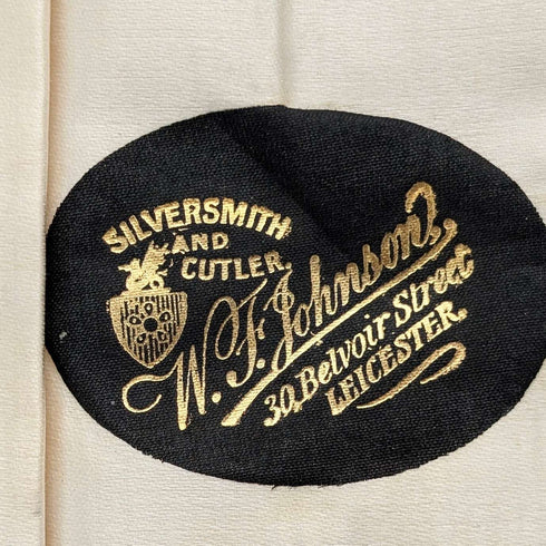 1928年 英国ヴィンテージ 純銀製ハンドル カトラリー6ペア ケース入り Yates Brothers