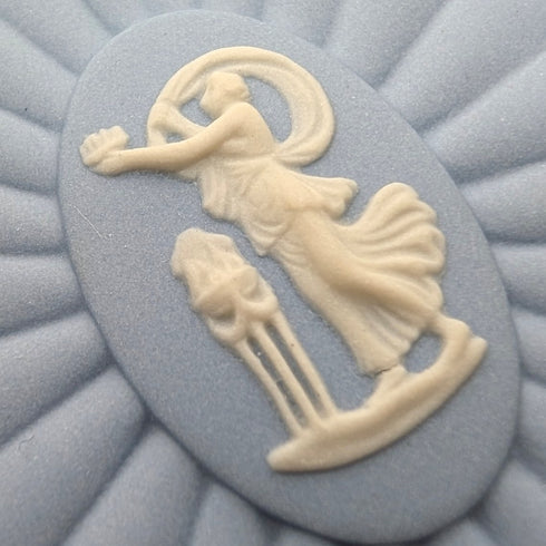 英國復古 Wedgwood Jasperware 香水瓶一對(紙盒包裝)