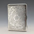 1896 British antique sterling silver double door card case 120g George Unite Very good condition