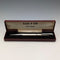 1974 British Yard O' Red Sterling Silver Push-Pull Pencil in Case