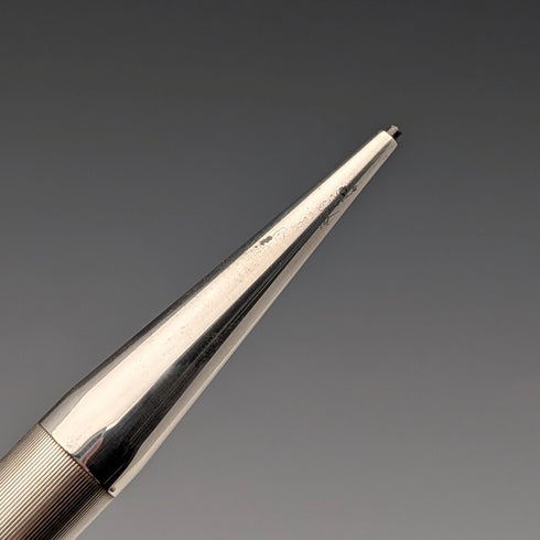 1974 British Yard O' Red Sterling Silver Push-Pull Pencil in Case