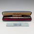1975 British Yard O' Red Sterling Silver Push-Pull Pencil in Case