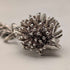 1912 British antique sterling silver Albert chain 50g hedgehog fob