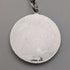 Circa 1900 British antique sterling silver Albert chain 51g horse medal fob