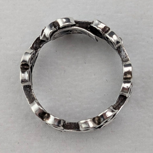 Vintage Mexican sterling silver ring (size 12-13)